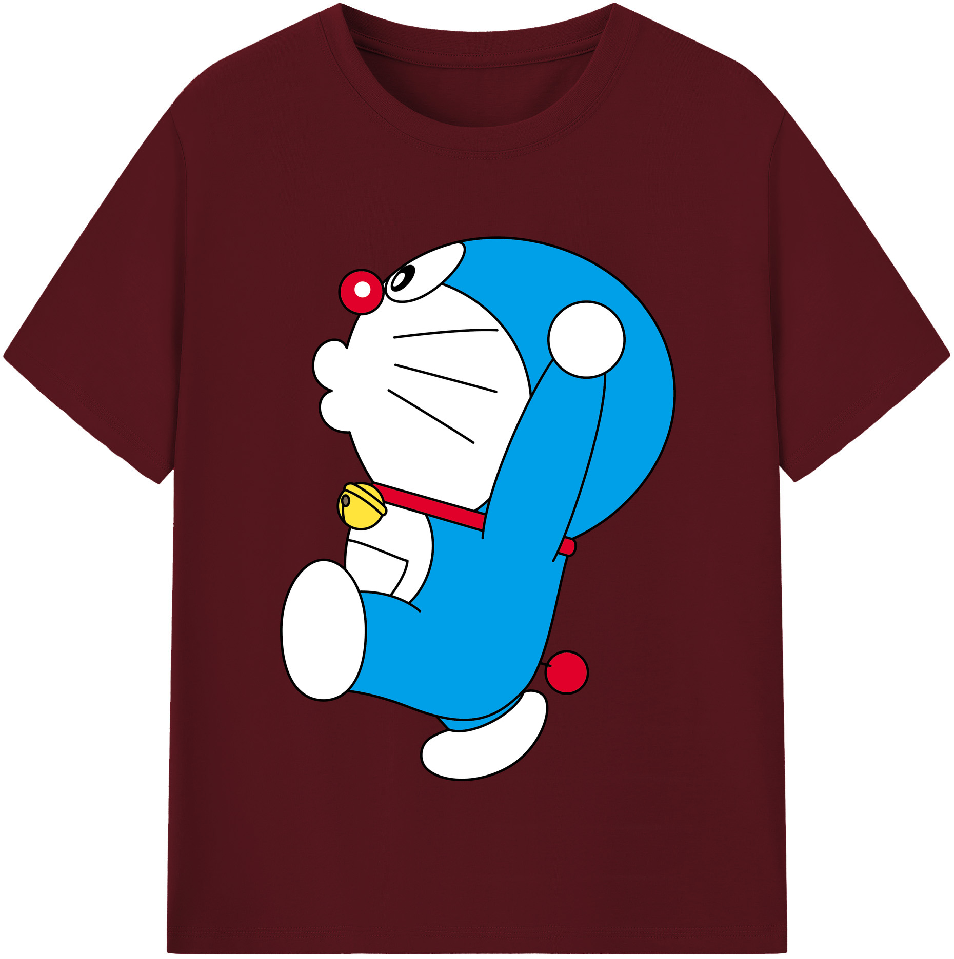 （画像用） ドラえもん Doraemon 綿100％半袖Tシャツ（フロントプリント）